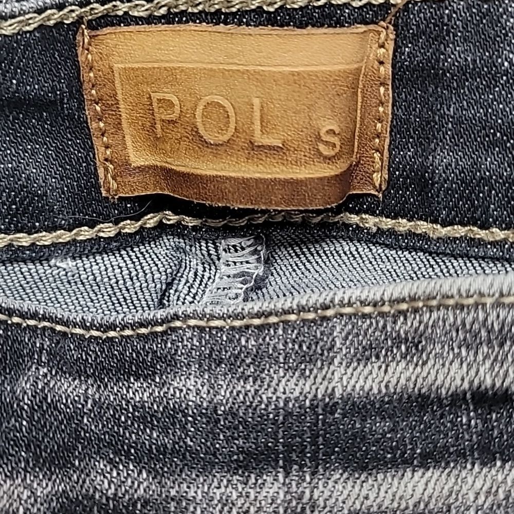 Pol Stretchy High Waist Flare Bell Bottom Pants Size Small - Picture 9 of 9
